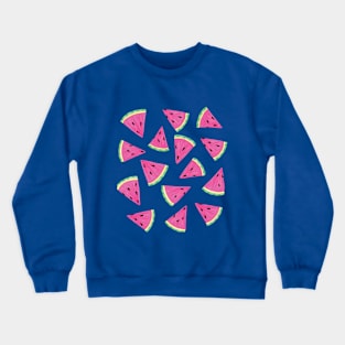 Watermelon Slices Crewneck Sweatshirt